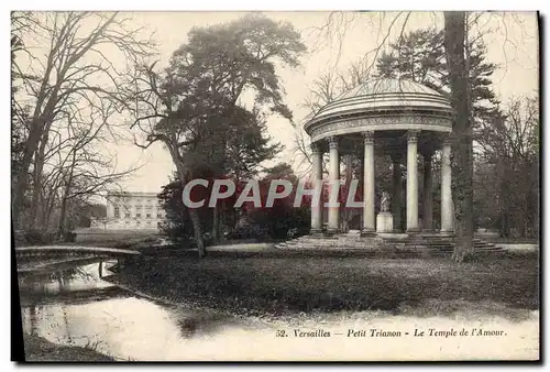 Cartes postales Versailles Petit Trianon Le Temple De I&#39Amour