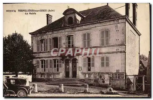 Cartes postales Verpillieres Sur Ource La Mairie Automobile