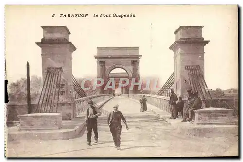 Cartes postales Tarascon Le Pont Suspendu