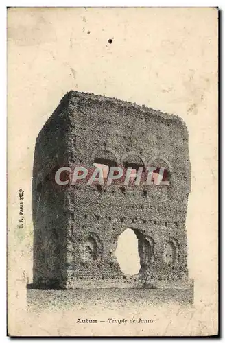 Cartes postales Autun Temple De Janus