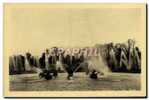 Cartes postales Versailles Grandes Eaux Le bassin du dragon