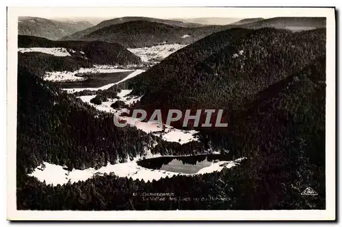 Cartes postales Gerardmer La vallee des lacs vus du Hohneck
