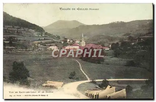 Cartes postales Vallee De Celles Vue de Raon les Leau et le Donon