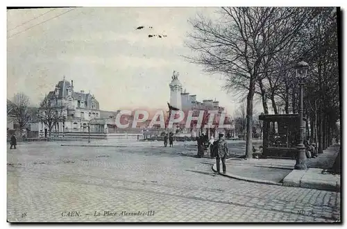 Cartes postales Caen La Place Alexandre III