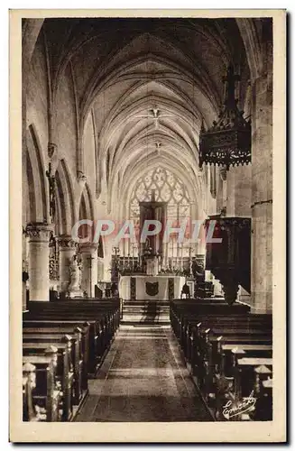 Cartes postales Jarze Interieur De I&#39Eglise Partie Haute de l&#39eglise