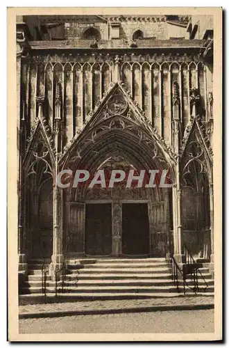 Cartes postales Chaumont Eglise St Jean Baptiste Portail St Jean