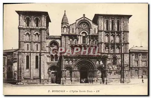 Cartes postales Bordeaux L'Eglise Sainte Croix