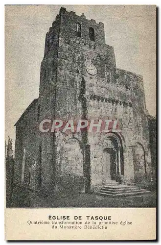 Cartes postales Eglise De Tasque Monastere benedictin