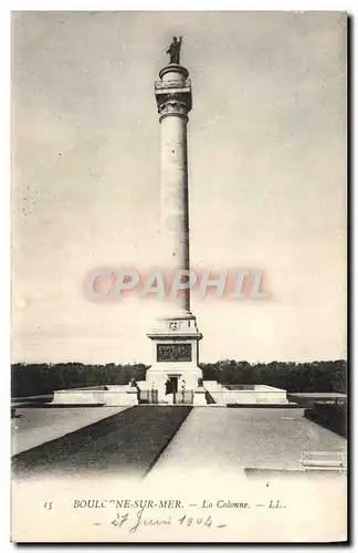 Cartes postales Boulogne Sur Mer La Colonne