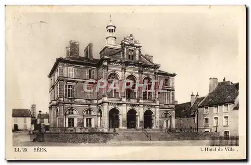 Cartes postales Sees L&#39hotel de ville