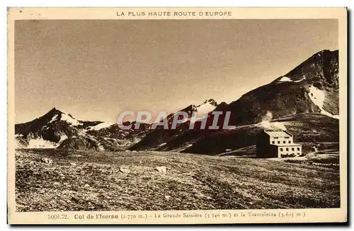 Cartes postales Col De I&#39Iseren La Grand Sassiere Et La Tsaneteleina