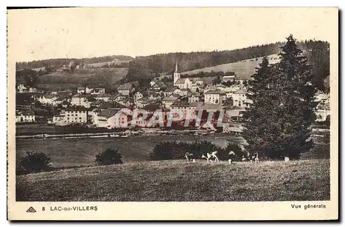 Cartes postales Lac Ou Villers Vue Generale Vaches