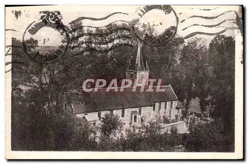 Cartes postales Donville L&#39Eglise Et La Vallee