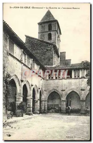 Cartes postales Saint Jean De Cole Cloitre de l&#39Ancienne Abbaye