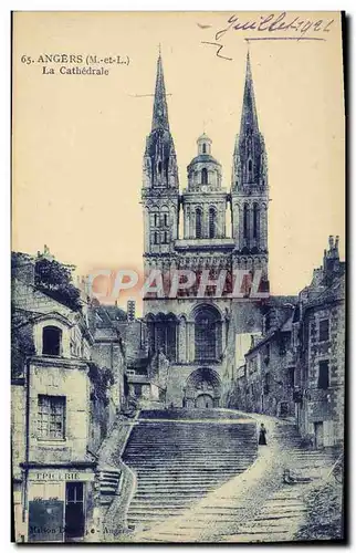 Cartes postales Angers La Cathedrale