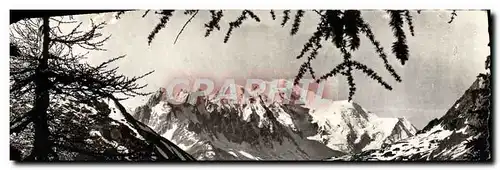 Cartes postales moderne Le Mont Blanc Point Culminant des Alpes