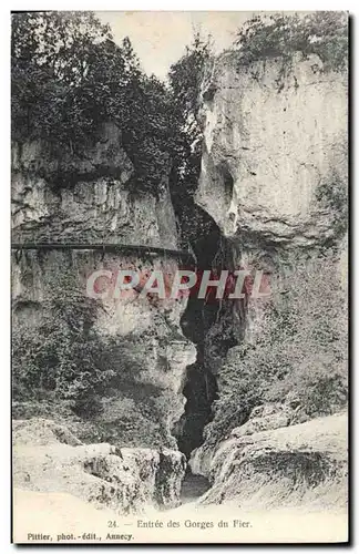 Cartes postales Entree Des Gorges Du Fier