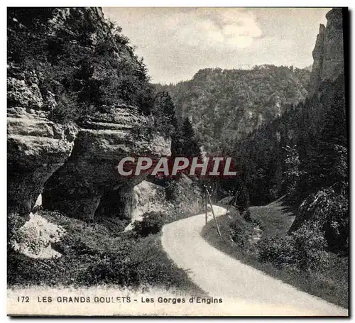 Cartes postales Les Grands Goulets Les Gorges D&#39Englins