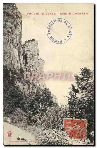 Cartes postales Foret De Lente Route De Combe Laval