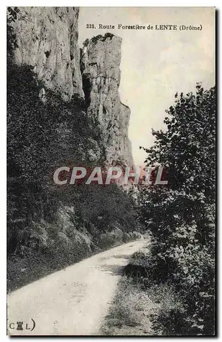 Cartes postales Foute Forestiere de Lente