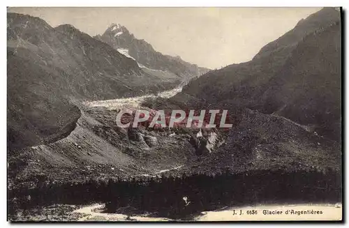 Cartes postales Glacier d&#39Argentieres