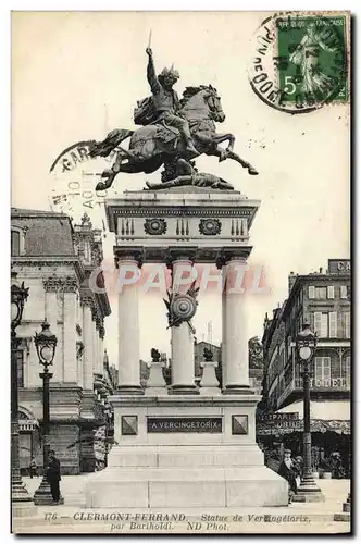 Ansichtskarte AK Clermont Ferrand Statue de Vercingetorix par Bartholdi