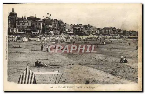 Cartes postales Les Sables D'Olonne La plage
