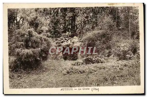 Cartes postales Auteuil La Grotte