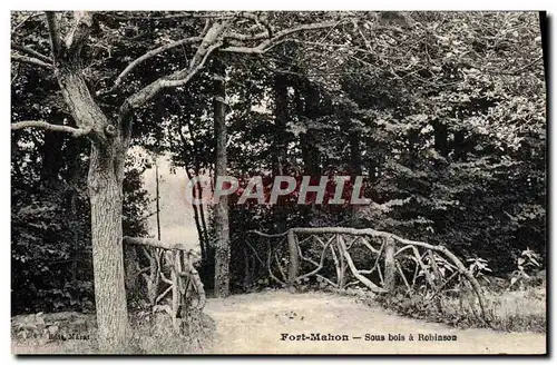 Cartes postales Foret Mahon Sous Bois a Robinson