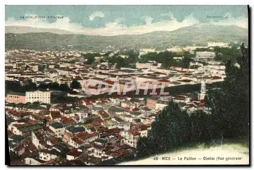 Cartes postales Nice Le Paillon Cimiez Vue generale