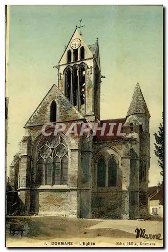Cartes postales Dormans L'Eglise