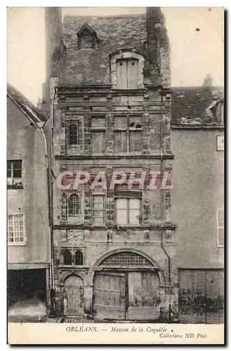 Cartes postales Orleans Maison de la Coquille