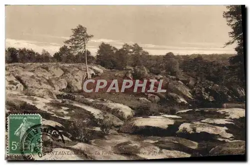 Ansichtskarte AK Foret de Fontainebleau Les Platrieres d&#39Apremont