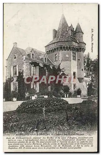 Cartes postales Saint Germain le Princay Chateau des Roche Baritaut