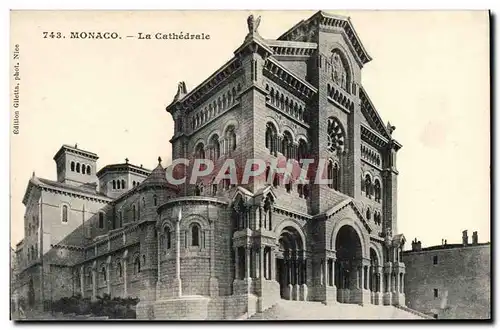 Cartes postales Monaco La Cathedrale