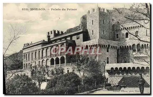 Cartes postales Monaco Palais du Prince