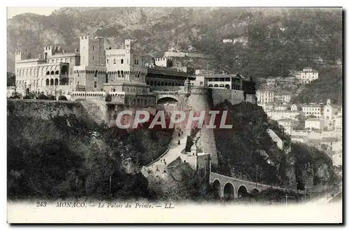 Cartes postales Monaco Palais du Prince