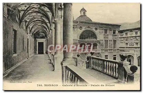 Cartes postales Monaco Galerie d'Hercule Palais du Prince