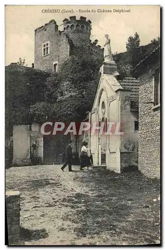 Cartes postales Cremieu Entree du Chateau Delphinal