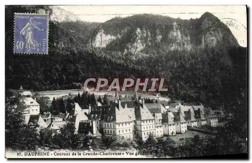 Cartes postales Couvent de la Grande Chartreuse Vue Generale