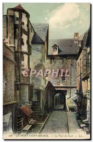 Cartes postales Le Mont Saint Michel La Tour du Guet