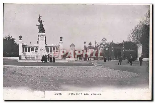 Cartes postales Lyon Monument Des Mobiles