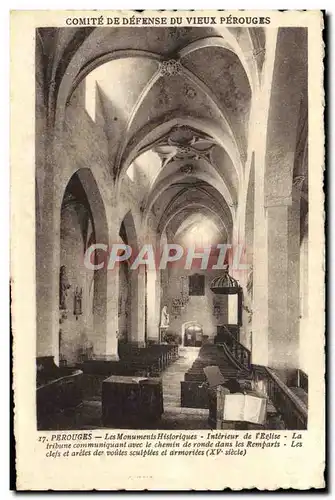 Cartes postales Perouges Interieur de l'eglise