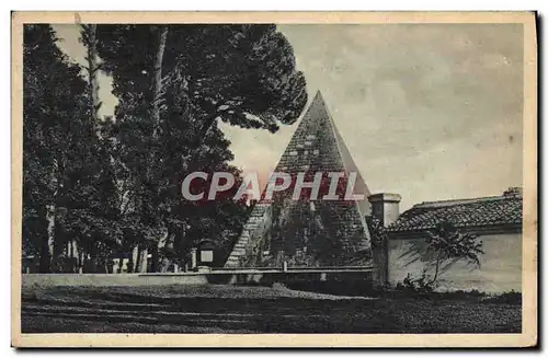 Cartes postales Roma Piramide a Caio Cestio