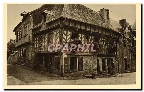 Cartes postales Josselin Vieille Maison de la Rue des Trente