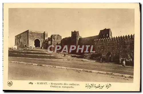 Cartes postales Rabat Remparts des Oudayas