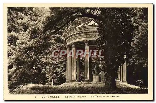 Ansichtskarte AK Versailles Le Petit Trianon Le Temple de l&#39Amour