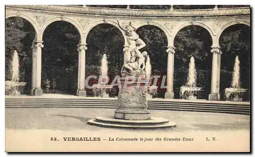 Ansichtskarte AK Versailles La Colonnade le Jour des Grandes Eaux