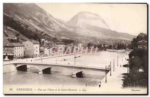 Cartes postales Grenoble Vue sur l&#39Isere et le Saint Eynard