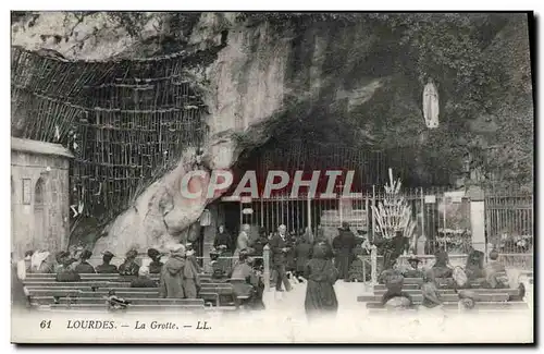 Cartes postales Lourdes La Grotte